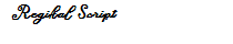 Regikal Script